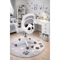 Крісло обертове дитяче PERFECT KIDS PANDA GRAY5
